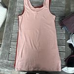A New Day Light Pink and Terracotta Tank Top Photo 2