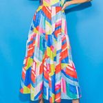 Flying Tomato tiered midi dress in size M Photo 1