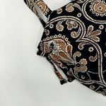 Vera Bradley Caffe' Latte Black Brown White Sherry Bag Small Tote Purse Shoulder Photo 7