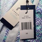 Caban Life NWT Naples Terry Tunic Cover Up Dress UPF 50+ Beach Resort‎ XS Blue Photo 9