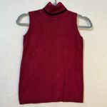 Preview Collection Knitted Silk Turtle Neck Sleeveless Sweater Blouse X Photo 1