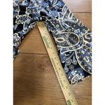 Izuria Woman Dress Sz XL‎ Long Sleeve Bell Sleeves Stretch Paisley Floral Hippie Photo 6