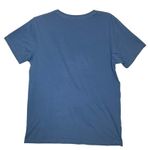 Patagonia  Shirt Womens Medium Blue Organic Cotton Logo Slim Fit Crewneck Tee Photo 2