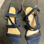 Talbots Denim Strappy Sandals Photo 0