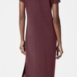Spanx NWT  AirEssentials Mulberry Wine Maxi T-Shirt Dress Photo 1