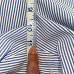 Charter Club Womens Striped Flat Front High Rise Shorts Blue White Size 16 NWOT Photo 4