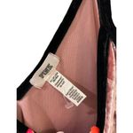 PINK - Victoria's Secret VS Pink Pink Crushed Velvet Cami Strappy Top V neck sz XS Womens Dog Logo Sexy Photo 6