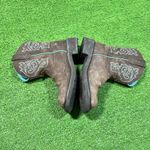 Ariat Fat Baby Leather Suede Boots SZ 6.5B Heritage Mazy EUC COWGIRL RODEO Boot Photo 8