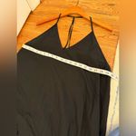 Free People  Intimately Easy Livin Slip Dress Embroidered Oversized Black Size L Photo 9