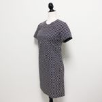 Michael Kors Shift Short Sleeve Chain Link Dress Black White 00 Photo 2