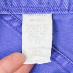 Vintage 80s Ozark Mountain Purple Denim Shorts Size 24 Photo 6