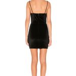 superdown Erika Feather Mini Dress In Black Photo 2