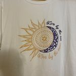 Live By The Sun Love By The Moon T shirt XXL Xtra Xtra Large White Damen Cotton Photo 1