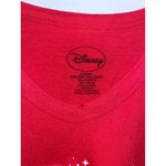 Disney Mickey Minnie Mouse Oh Boy Its The Holidays Red V Neck T Shirt One Size Photo 3