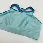 Cacique  blue green plus size crisscross X back easy to wear bralette size 14 /16 Photo 3