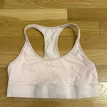 Pact  Racerback Bra Chalk Pink Size Small Organic Cotton Photo 2