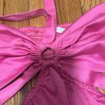 MORE TO COME Kristen Halter Mini Dress in Pink Size XL Photo 8