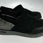 L.L.Bean gray black slip on shoes size 8 smartwool insert Photo 0