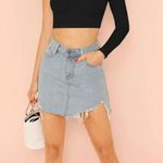 SheIn One Shoulder Crop Top Photo 1
