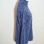 Columbia  Blue Space-Dye Fitted Half-Zip Pullover Size Large Photo 4