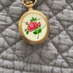 Vintage Sutton Gold Tone Watch Pendant on 30” Rope Chain * EUC Photo 6