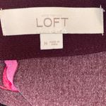 Loft  Smitten Kitten Kitty Cat Shift Mini Dress in size M. Maroon Pink Cats Photo 8