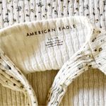 American Eagle AE Outfitters Floral Ribbed Tank Top Photo 5