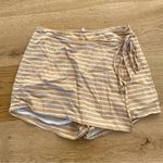 l*space L* - Harborside Stripe Waikiki Skort in Yellow & White Photo 0