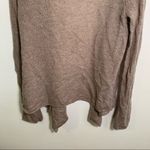 Philosophy  Open Waterfall Cardigan Sweater Tan Photo 7