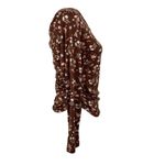 NWT Jolie & Joy by fctc Brown floral print top long sleeve size L Size L Photo 1