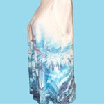 Style & Co  cute flare hem white tank with tropical design! Photo 4