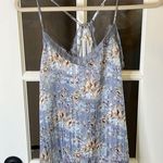 Miss Me Floral Metallic Lace Trim Tank Top Cami Size Medium NWT Photo 8