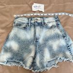 SO  sz 25 distressed cutoff jeans shorts front & back pockets wide belt loops EUC Photo 11