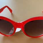 J.Crew  Factory Red Sunglasses Photo 0