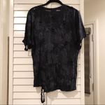 Urban Outfitters Distressed Black Tie Dye Tee Photo 5
