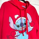 Disney Merry Stitchmas Juniors Pullover Hooded Fleece Sweatshirt Hoodie Size XXL Photo 4
