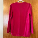 Talbots Hot Pink V-Neck Cardigan Sweater Buttons Small Photo 5