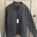 Dark grey men’s zip up golf jacket Gray Size XL Photo 0