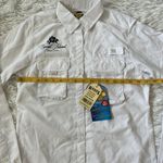 Banana boat Topsail Island North Carolina Women’s roll tab sleeve shirt size Med Photo 5