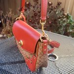 Coach  Millie Shoulder Bag In Colorblock Signature Canvas ce639 Photo 1