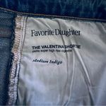 Favorite Daughter 34 PETITE SHORTIE VALENTINA TOWER SUPER HIGH RISE - MED INDIGO Photo 1