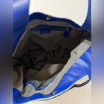 NWT R+J PEYTON LINEN COBALT/LIGHT GRAY TOTE HANDBAG Blue Photo 4