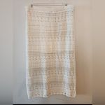 Universal Threads Universal Thread knitted full skirt off white size xxl Photo 1