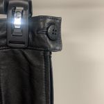 Vintage 100% Leather Firenze Santa Barbara Size 12 Black Photo 2