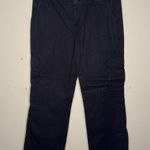 Dickies cargo pants wide leg black women’s 14R Photo 0