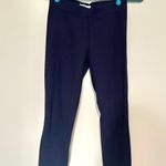Max Studio Weekend Navy Blue Cropped Leggings Photo 4