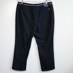 Tommy Hilfiger NWT  Bristol Slim Ankle Pants Women's 14 Black Stretch Workwear Photo 2