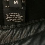 Sincerely Jules Black Faux Leather Shorts Size M Size M Photo 3