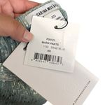 Revolve  Sabrina Musayev NWT Sage Blue Metallic Mark Pants Size XS Photo 4