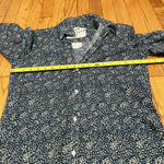 Frank & Eileen  Frank Blue Floral Classic Button Up Shirt‎ Size XS Photo 5